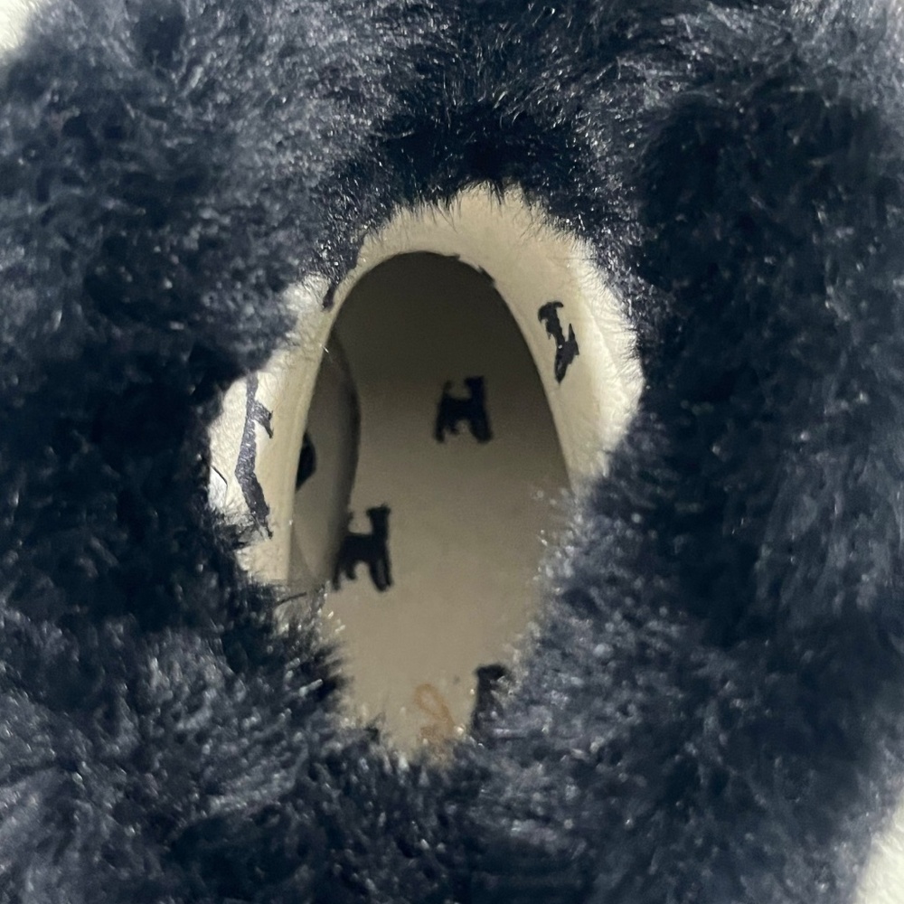 Joules Womens CHILTON Winter Boots Fur Trim Black Size US 9 UK7 Excellent Warm - Picture 8 of 9